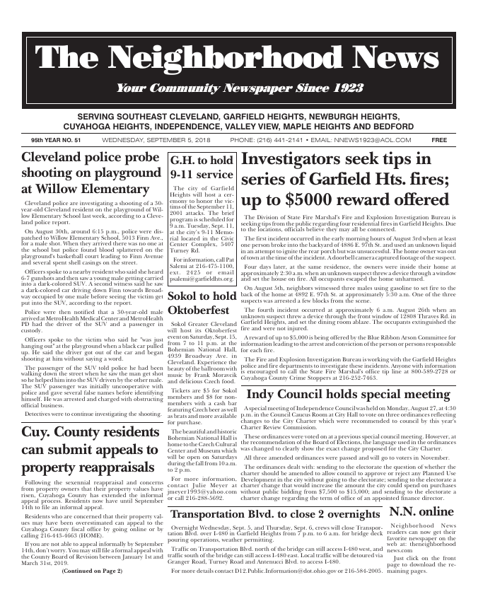 Cover — September 5, 2018
