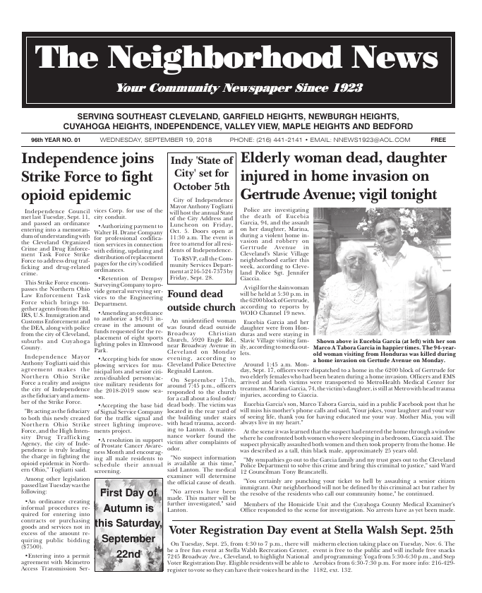 Cover — September 19, 2018