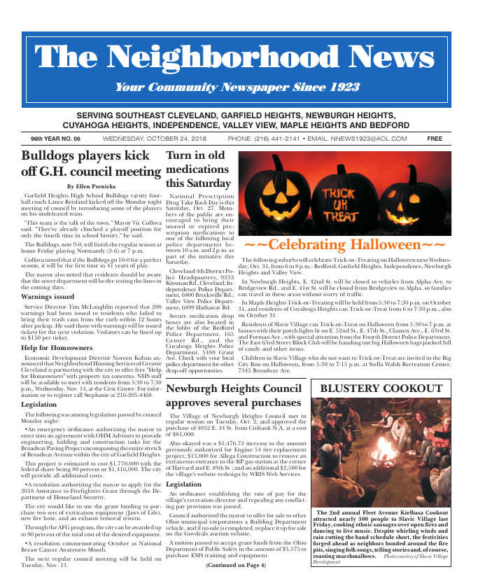 Cover — October 24, 2018