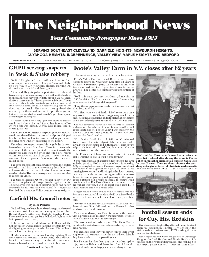 Cover — November 28, 2018