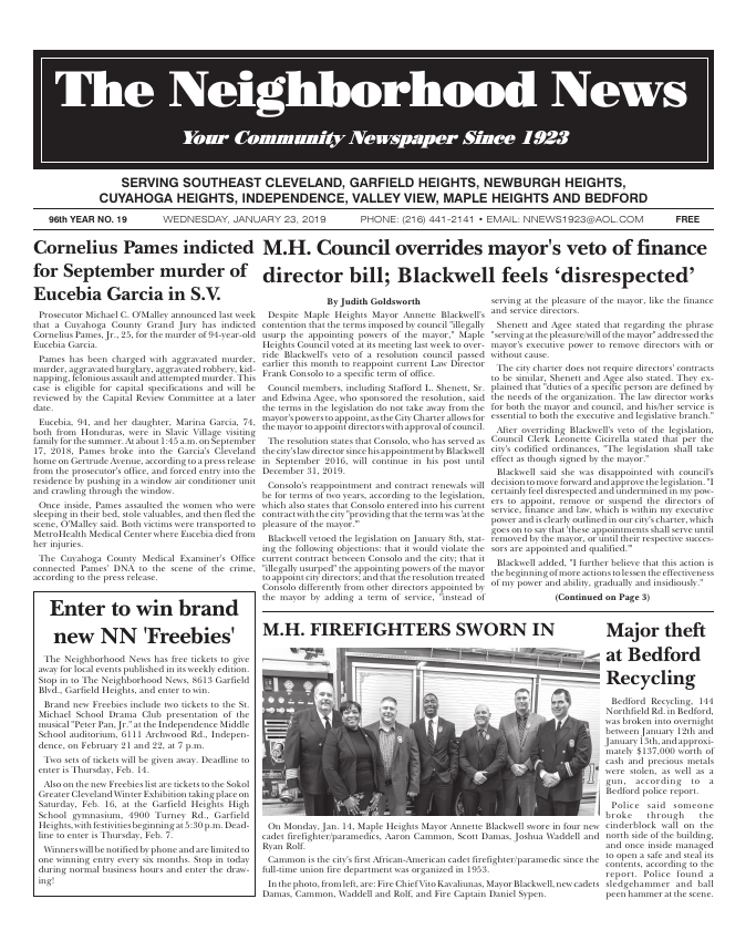 Cover — January 23, 2019