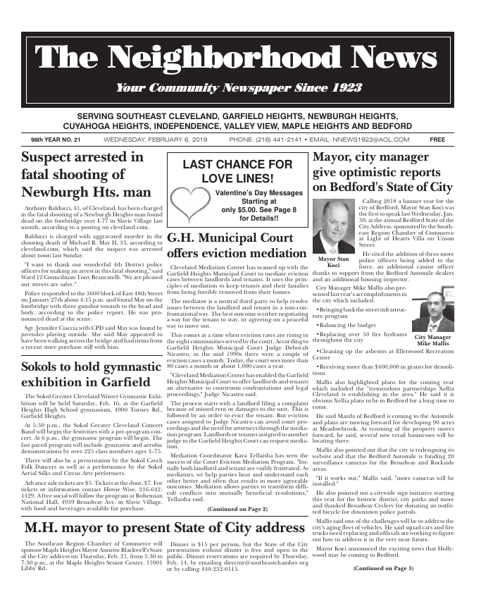 Cover — February 6, 2019