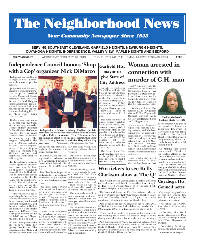 Cover — February 20, 2019