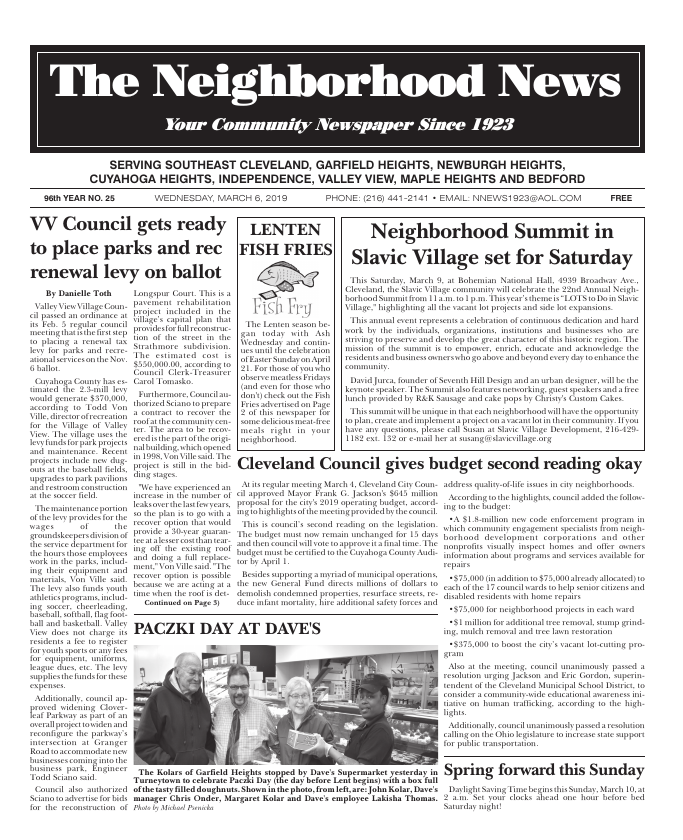 Cover — March 6, 2019