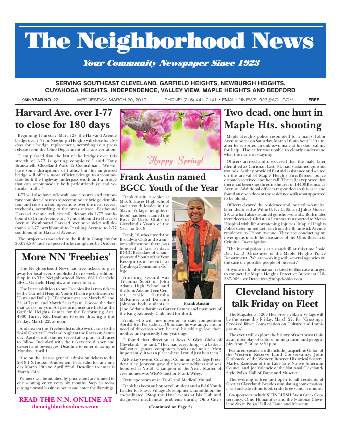 Cover — March 20, 2019