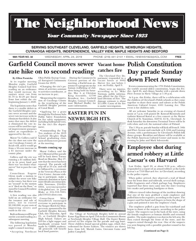 Cover — April 24, 2019