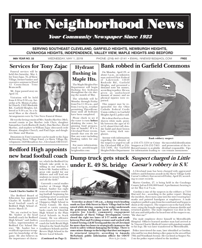 Cover — May 1, 2019