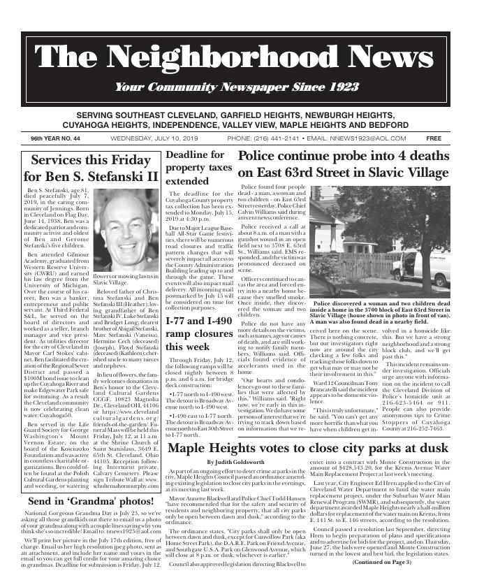 Cover — July 10, 2019