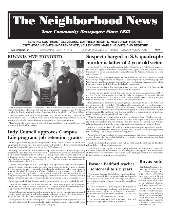 Cover — July 17, 2019