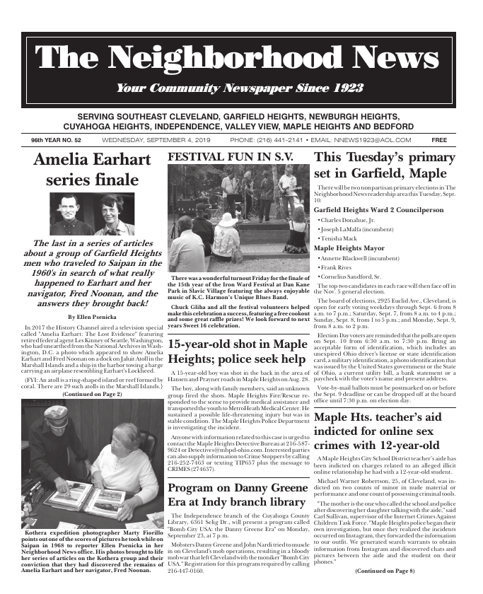 Cover — September 4, 2019