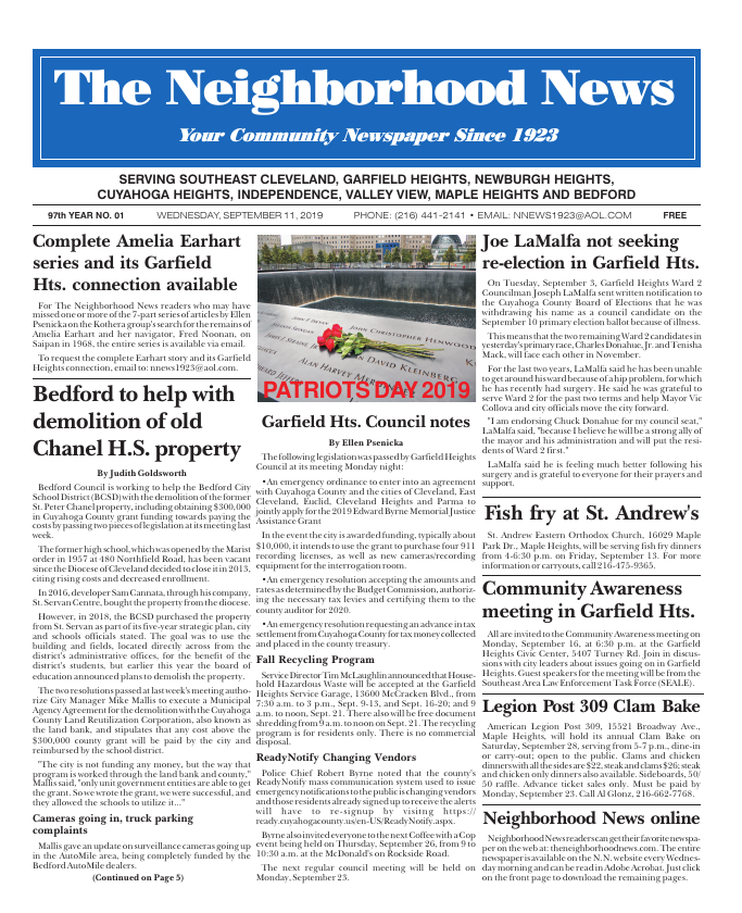 Cover — September 11, 2019