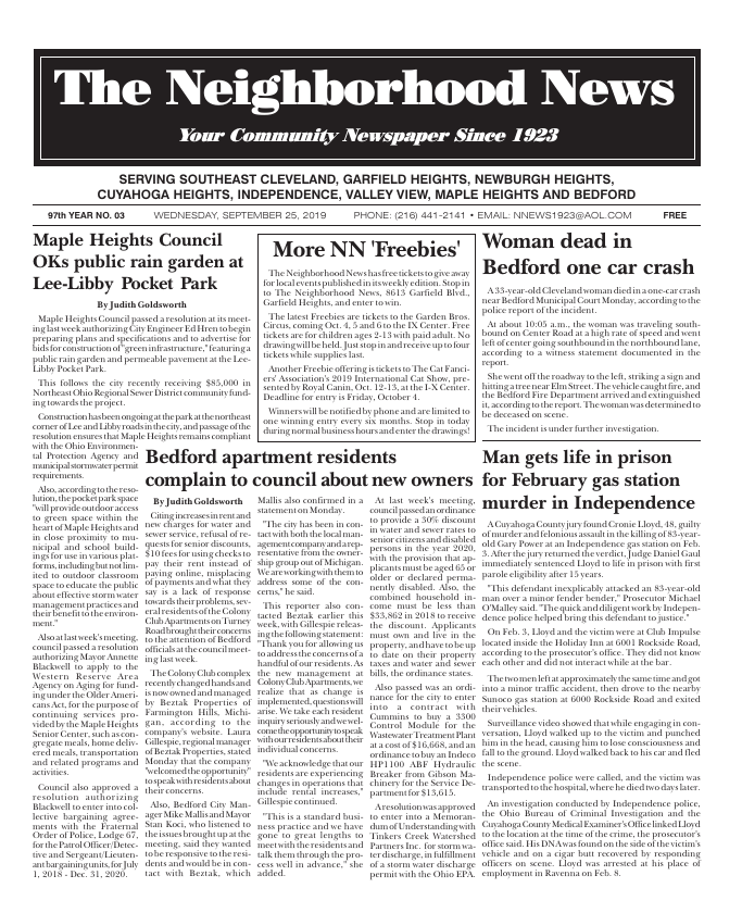 Cover — September 25, 2019