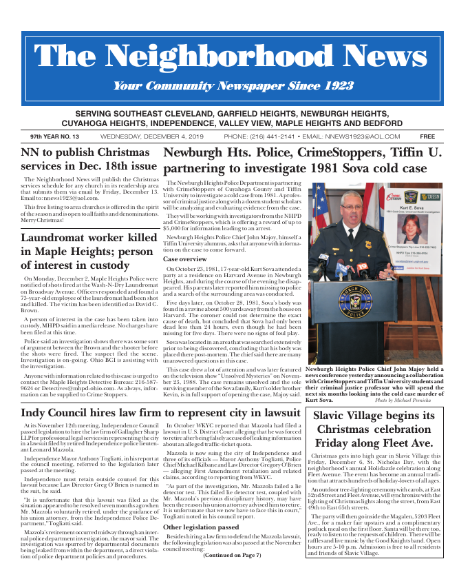Cover — December 4, 2019
