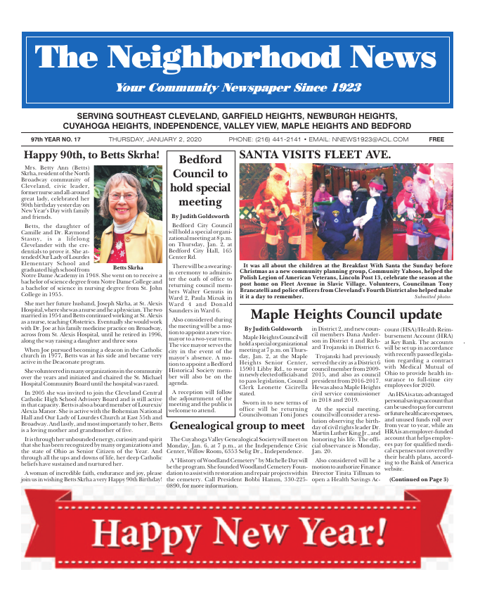 Cover — January 2, 2020