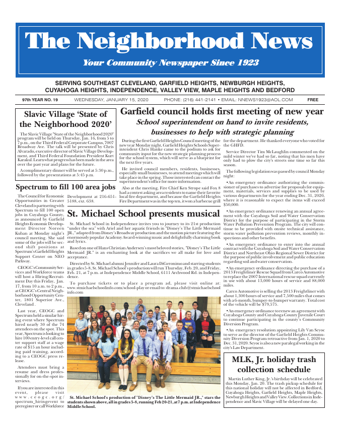 Cover — January 15, 2020