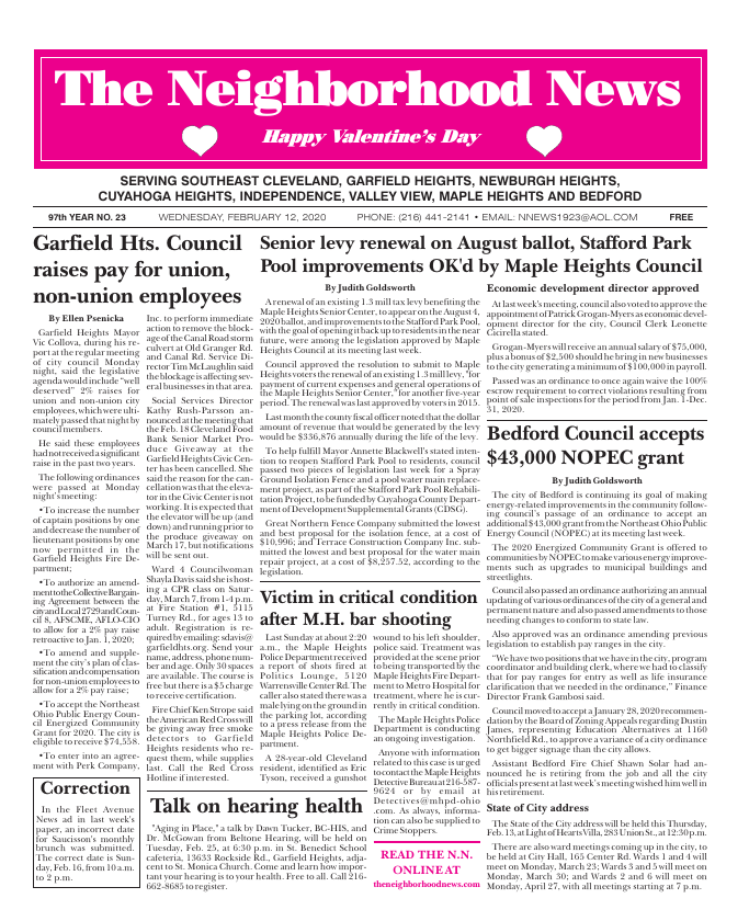 Cover — February 12, 2020