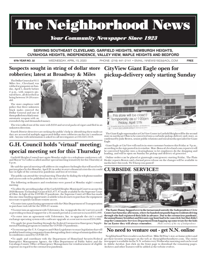 Cover — April 15, 2020