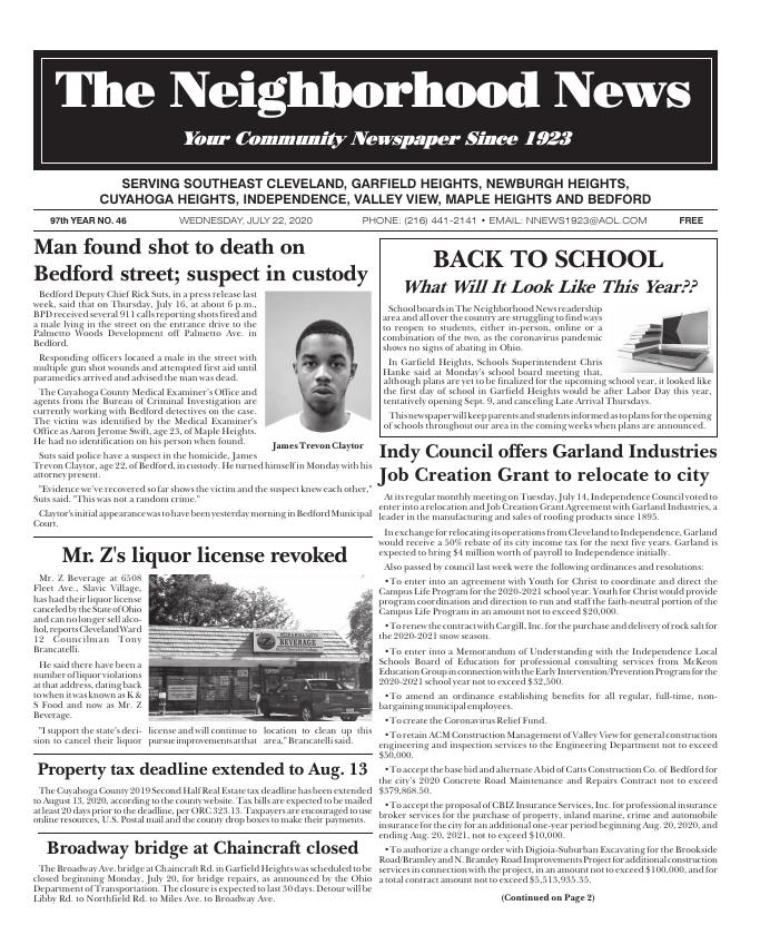 Cover — July 22, 2020
