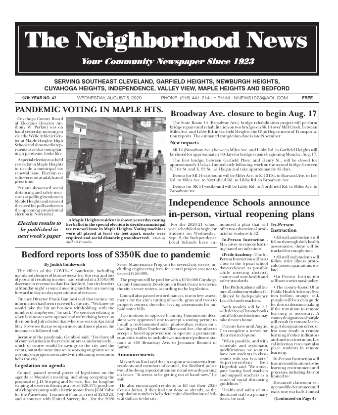 Cover — August 5, 2020
