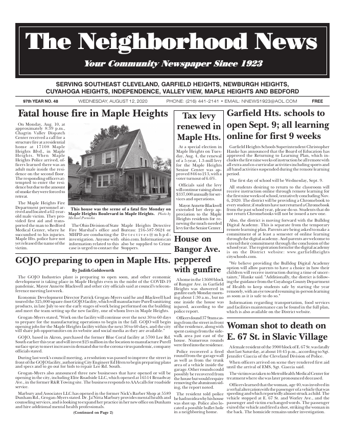 Cover — August 12, 2020
