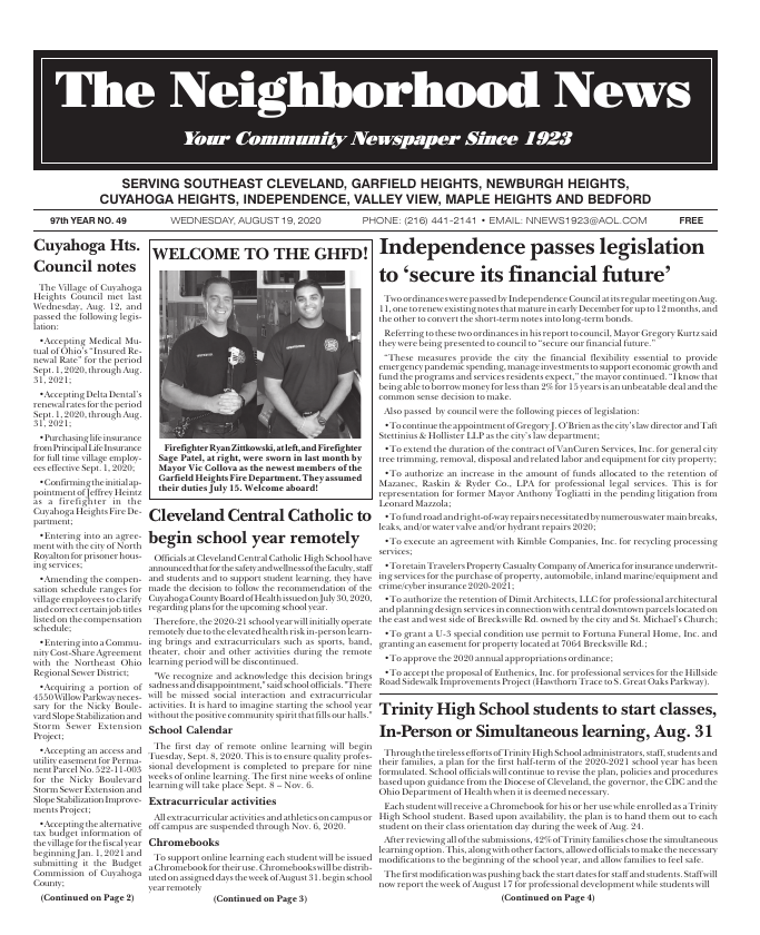 Cover — August 19, 2020