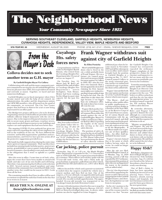 Cover — August 26, 2020