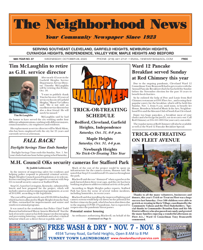 Cover — October 28, 2020