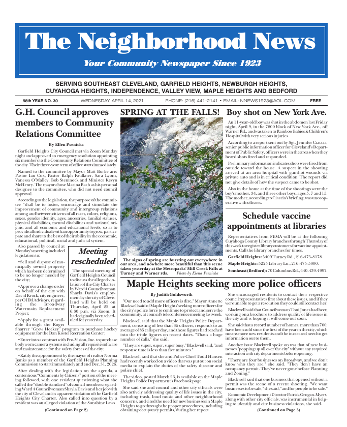 Cover — April 14, 2021