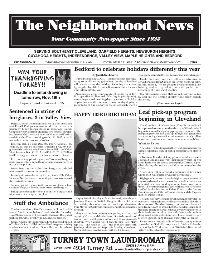 Cover — November 18, 2020
