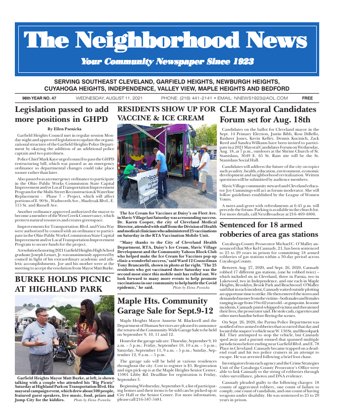Cover — August 11, 2021