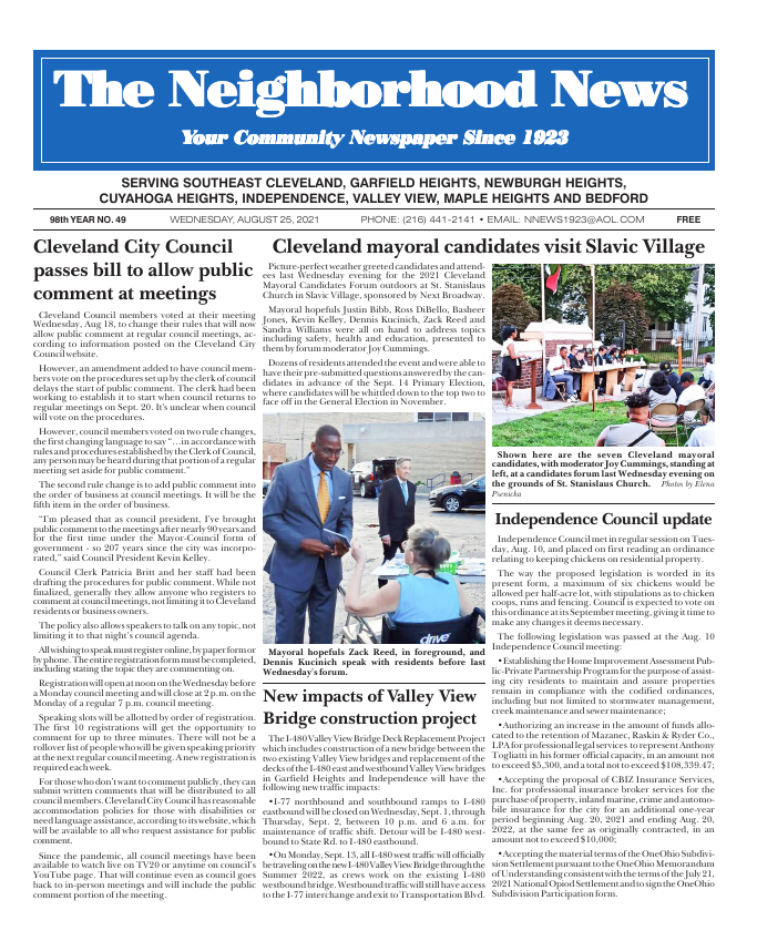 Cover — August 25, 2021