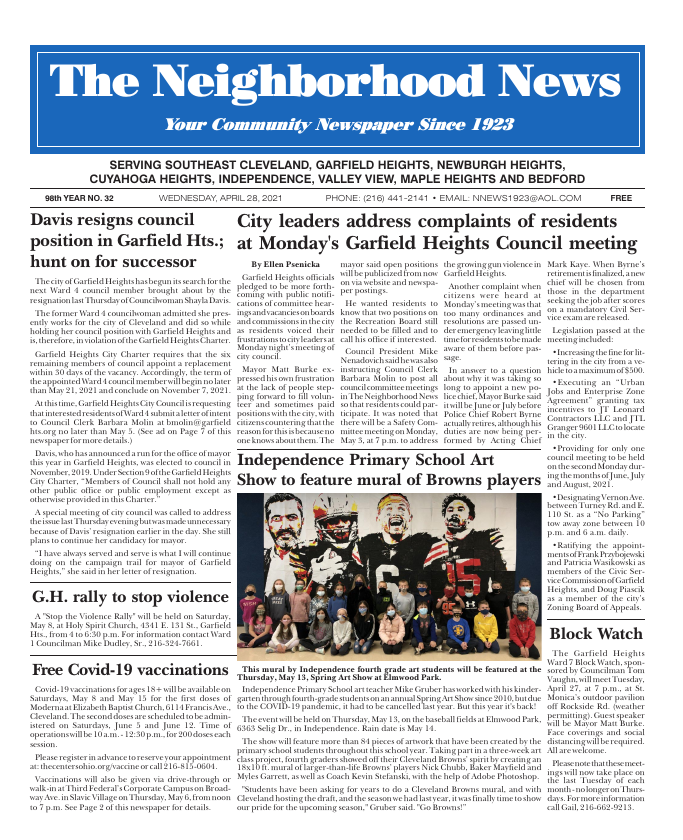 Cover — April 28, 2021