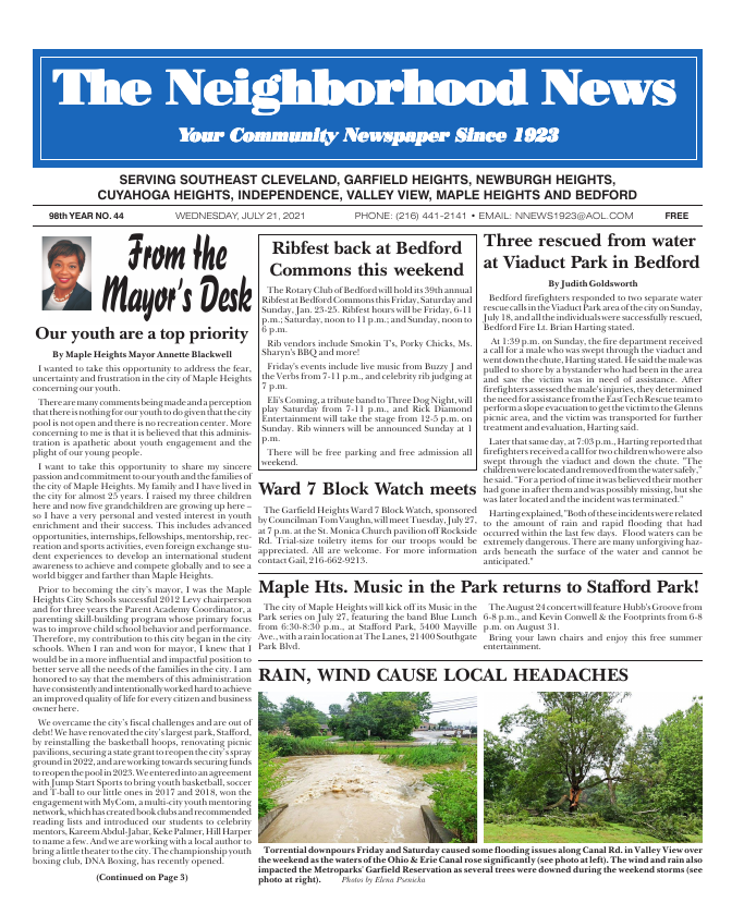 Cover — July 21, 2021