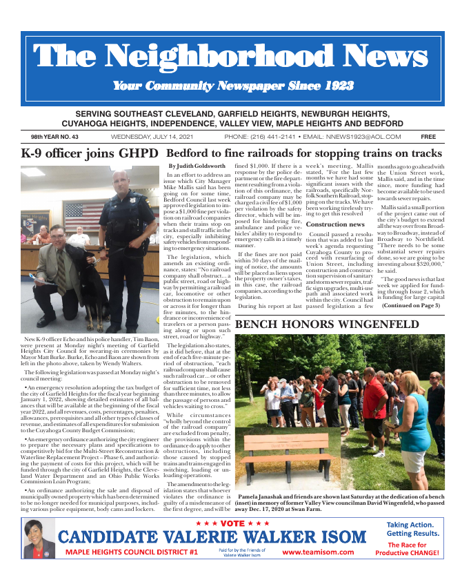 Cover — July 14, 2021