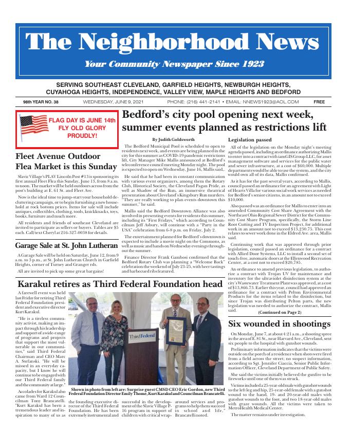 Cover — June 9, 2021