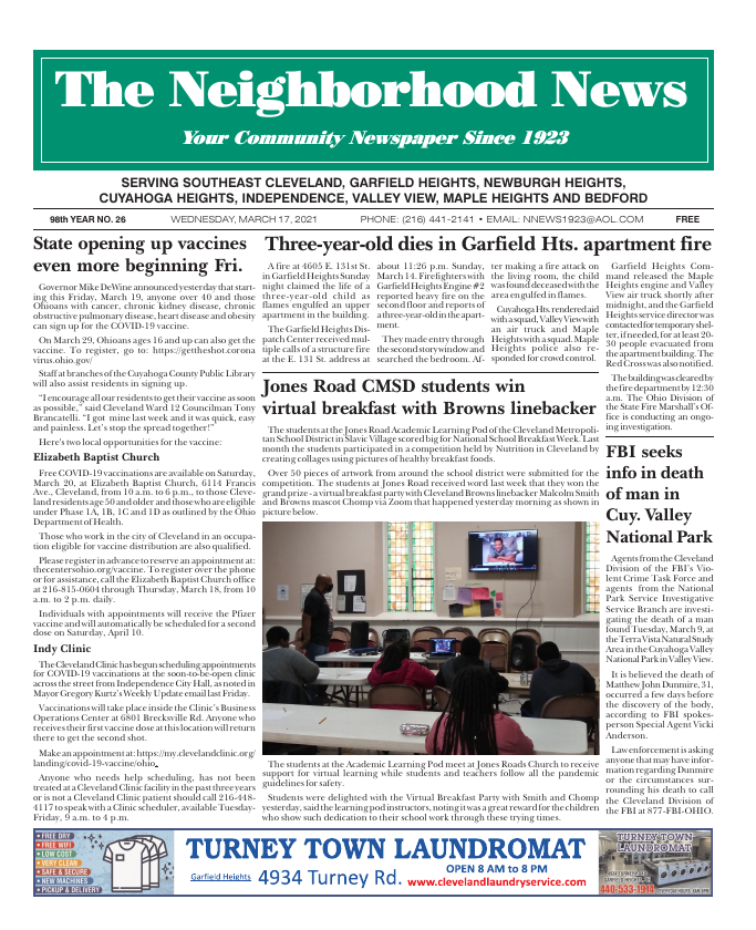 Cover — March 17, 2021