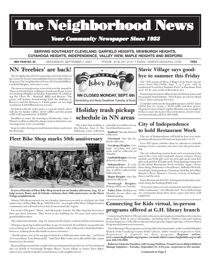 Cover — September 1, 2021