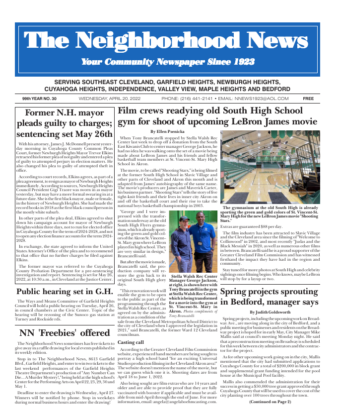 Cover — April 20, 2022