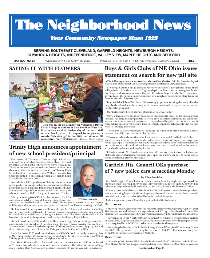 Cover — February 16, 2022