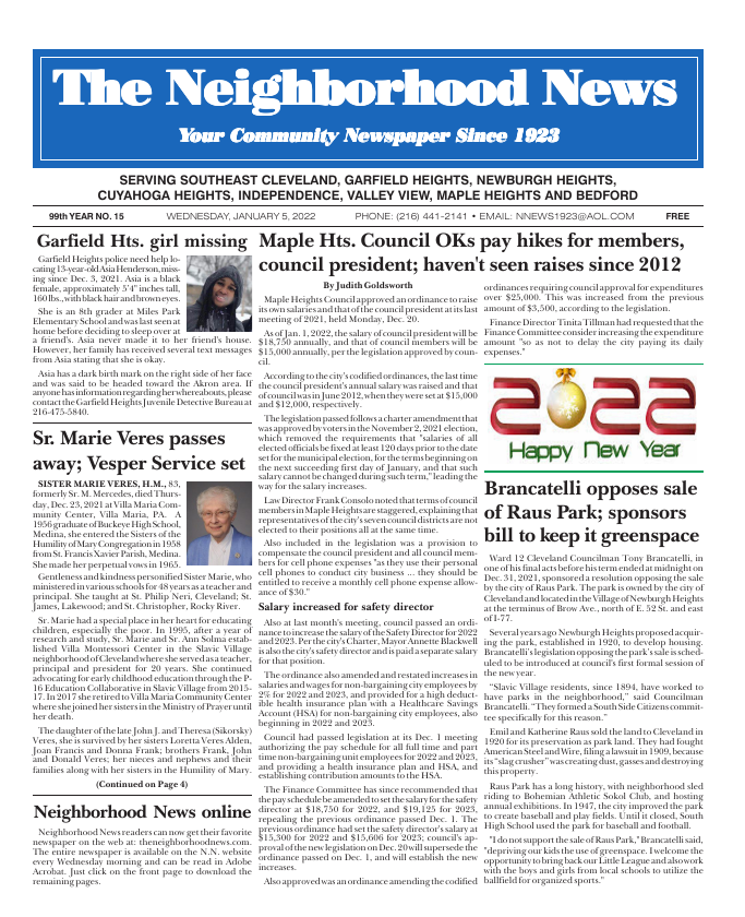 Cover — January 5, 2022