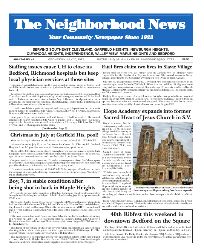 Cover — July 20, 2022