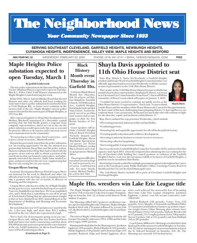 Cover — February 23, 2022