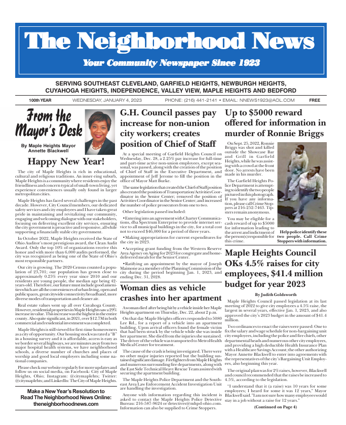 Cover — January 4, 2023