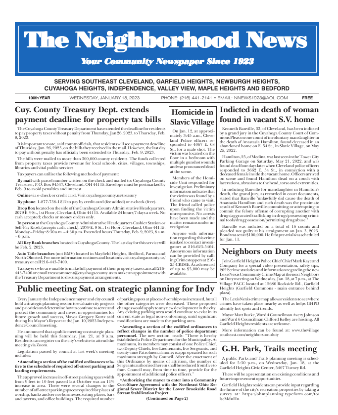 Cover — January 18, 2023