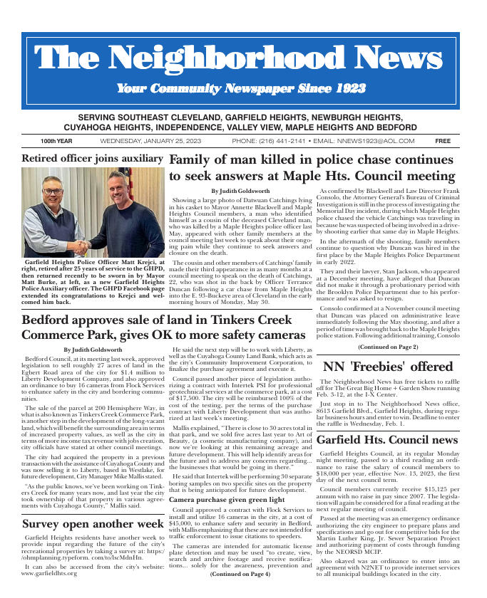 Cover — January 25, 2023