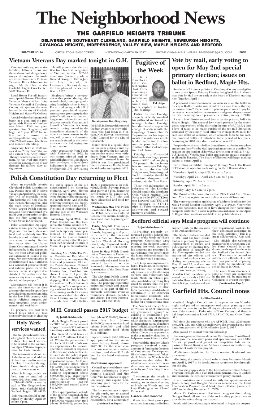 Cover — March 29, 2017