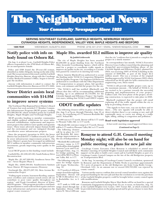 Cover — August 9, 2023