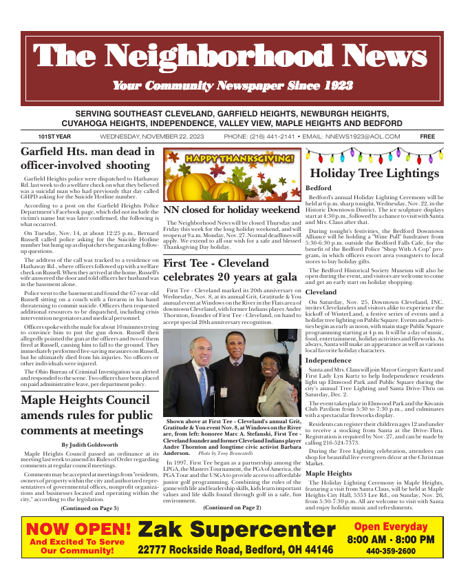 Cover — November 22, 2023
