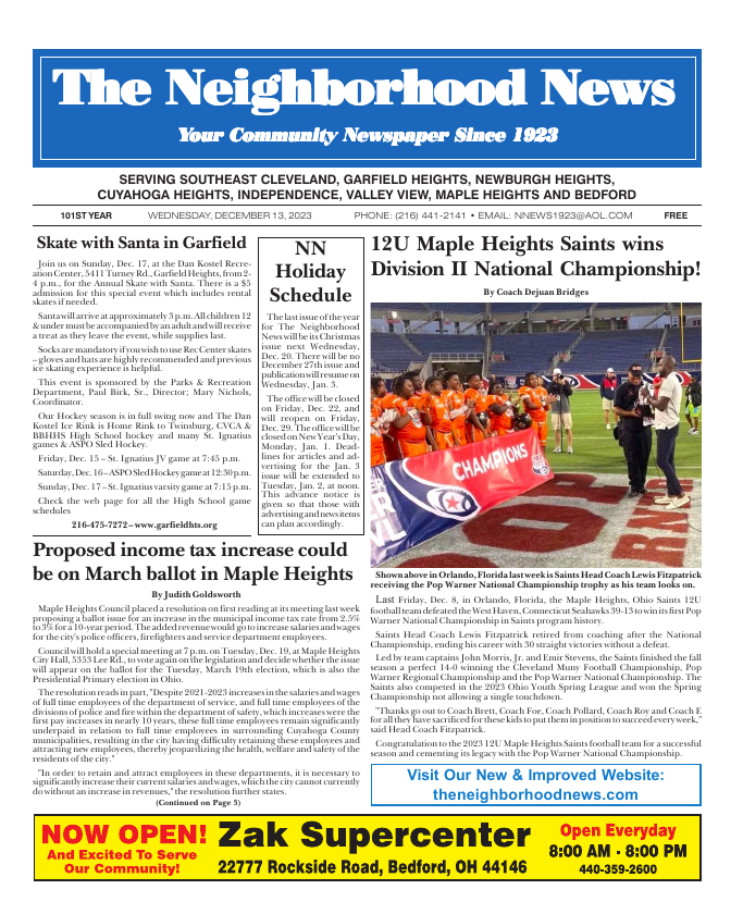 Cover — December 13, 2023