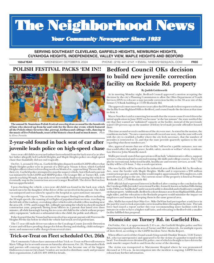 Cover — October 9, 2024